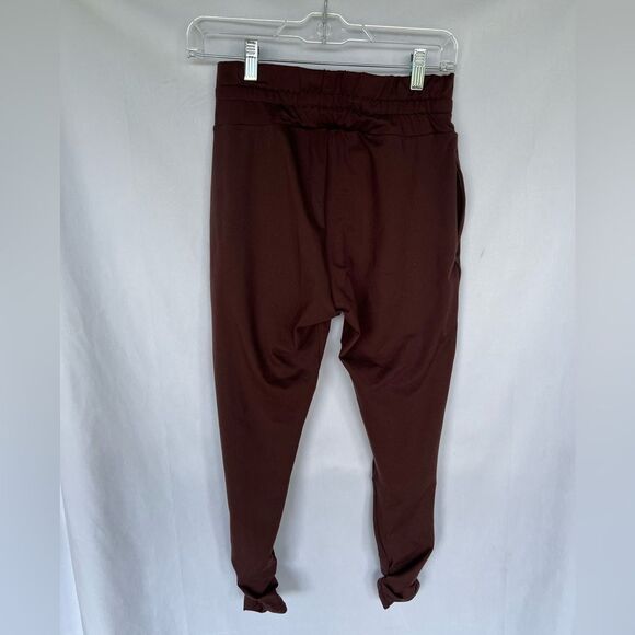 Gymshark X Whitney Simmons High Waist Fitted Jogger size XS Brown - Picture 10 of 10